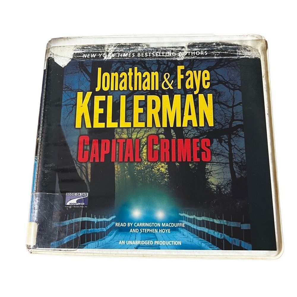 Capital Crimes by Jonathan & Faye Kellerman‎ 9 CD Audiobook 10 Hrs Prior Library